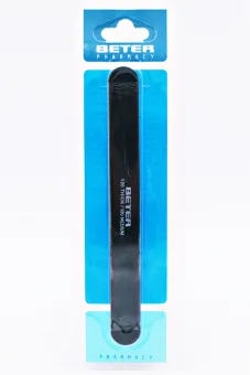 beter lima de uñas fibra vidrio negra