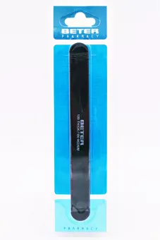 beter lima de uñas fibra vidrio negra