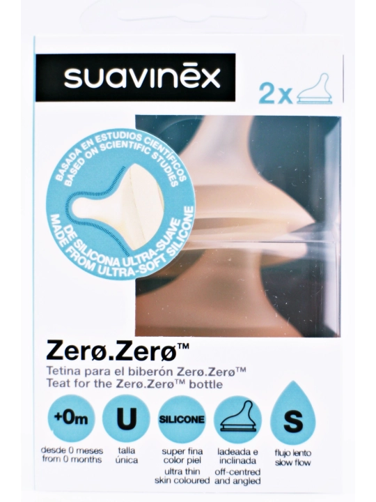 suavinex tetina zero·zero flujo lento