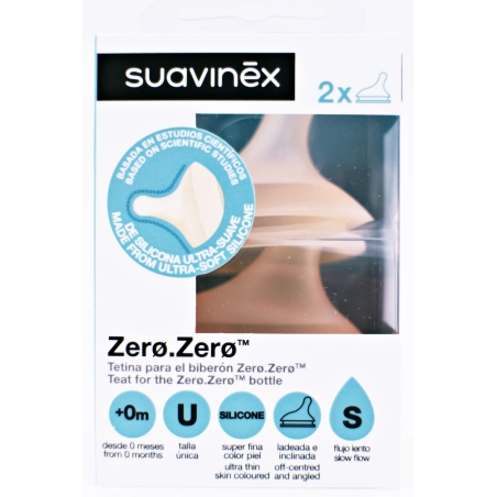 suavinex tetina zero·zero flujo lento