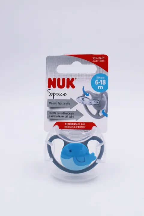 nuk chupete silicona space 6-18m