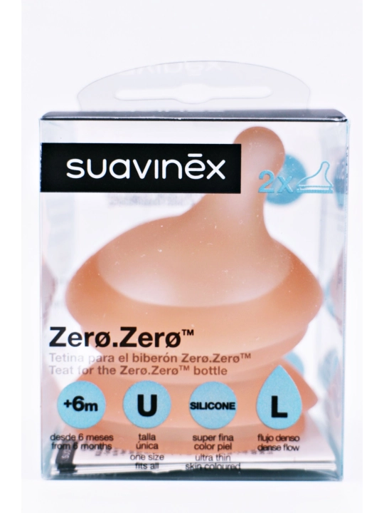 suavinex tetina zero·zero flujo denso