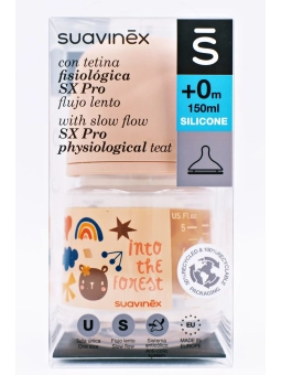 Biberón Tetina Fisiológica SX Pro Silicona 150 ml