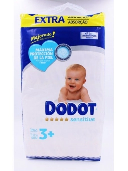 dodot sensitive talla 3 (7-11 kg) 60 u