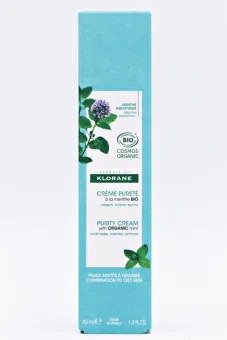 Klorane Crema Purificante a la menta bio