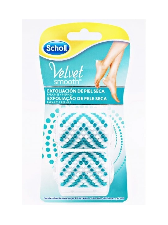 Scholl Velvet Smooth Recambio Exfoliación de Piel Seca