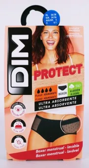 Braga Menstrual Lavable Boxer Flujo Abundante S