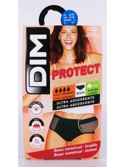 Braga Menstrual Lavable Boxer Flujo Abundante S