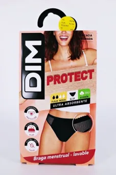 Braga Menstrual Lavable Slip Encaje Flujo Medio L