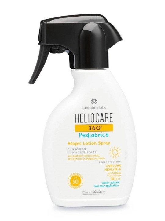 Heliocare 360º Pediatrics Atopic Lotion Spray Spf50+