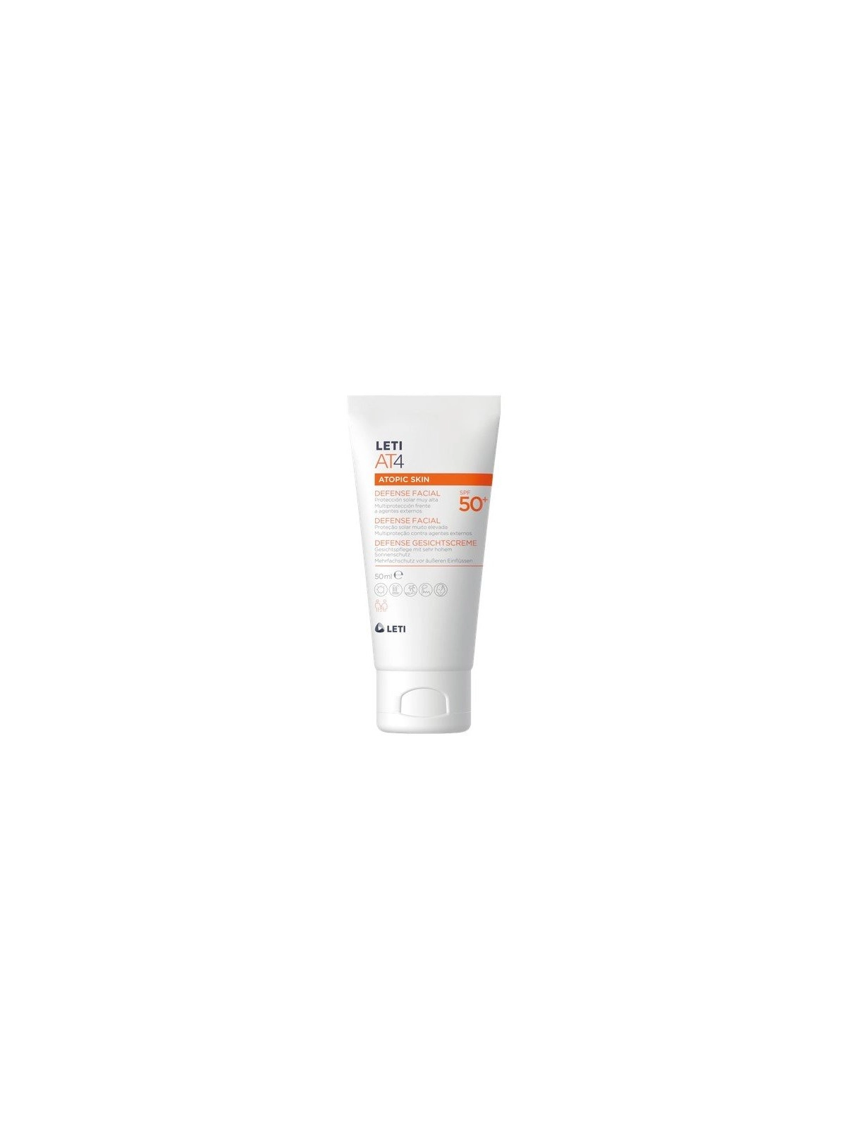 Leti AT4 Defense Facial Spf50+