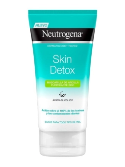 Neutrogena Skin Detox Mascarilla Arcilla Purificante 2en1