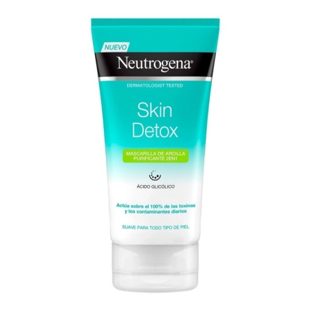 Neutrogena Skin Detox Mascarilla Arcilla Purificante 2en1