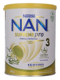 Nan SupremePro 3 Leche de Crecimiento 800 gr