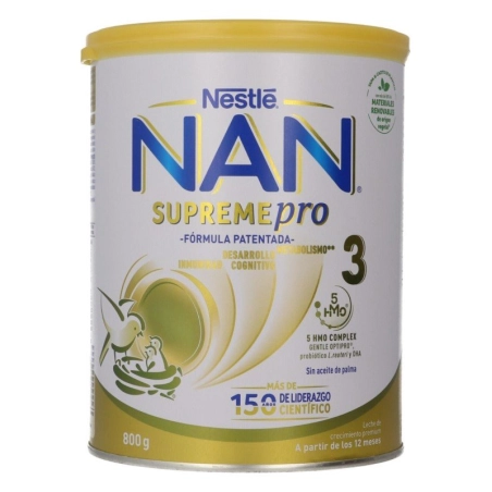 Nan SupremePro 3 Leche de Crecimiento 800 gr