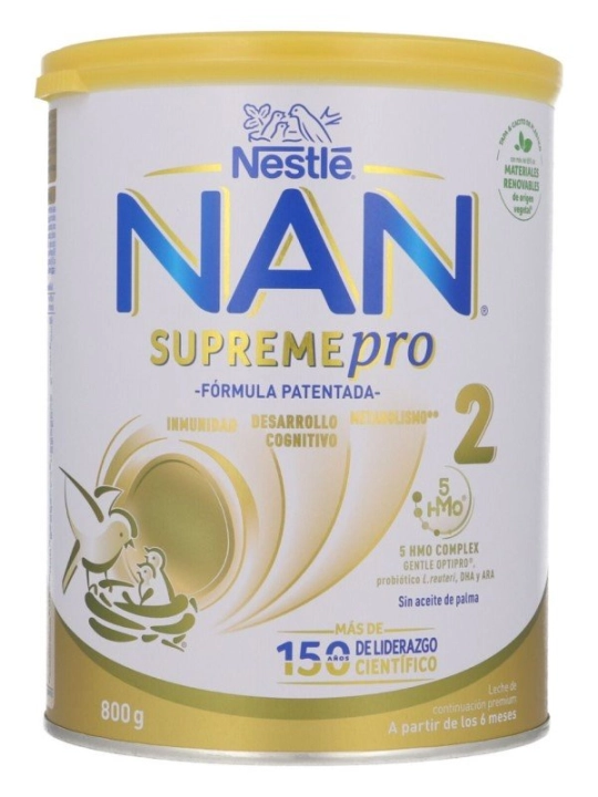 Nan SupremePro 2 Leche de Continuación 800 gr