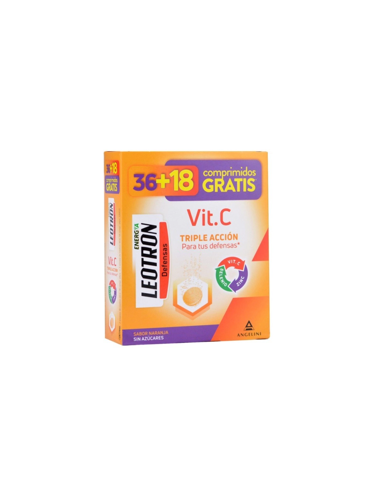 Leotron Vitamina C Pack 36+18 comprimidos