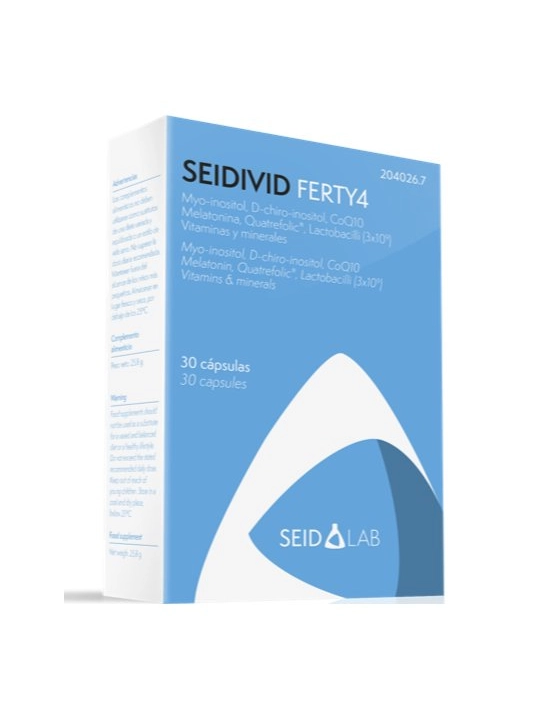 Seidivid Ferty4 30 cápsulas