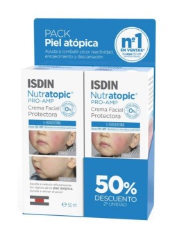 Nutratopic Pro-AMP Crema Facial Duplo 2x50 ml