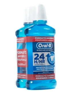 Oral-B Pro-Expert Enjuague Bucal Duplo 2x500 ml