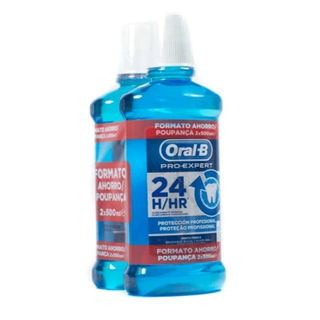 Oral-B Pro-Expert Enjuague Bucal Duplo 2x500 ml