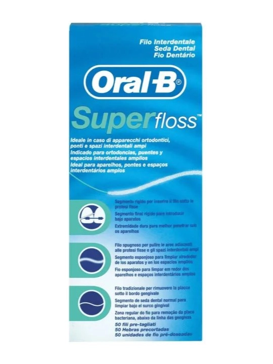 Oral-B SuperFloss Seda Dental