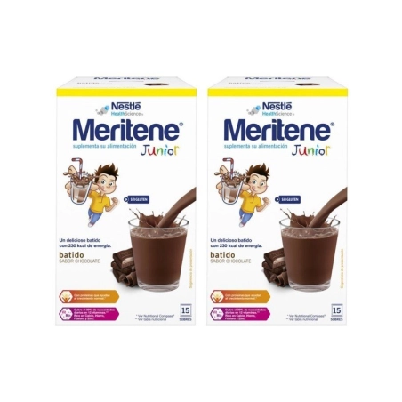 Meritene Junior Chocolate Duplo 2x1