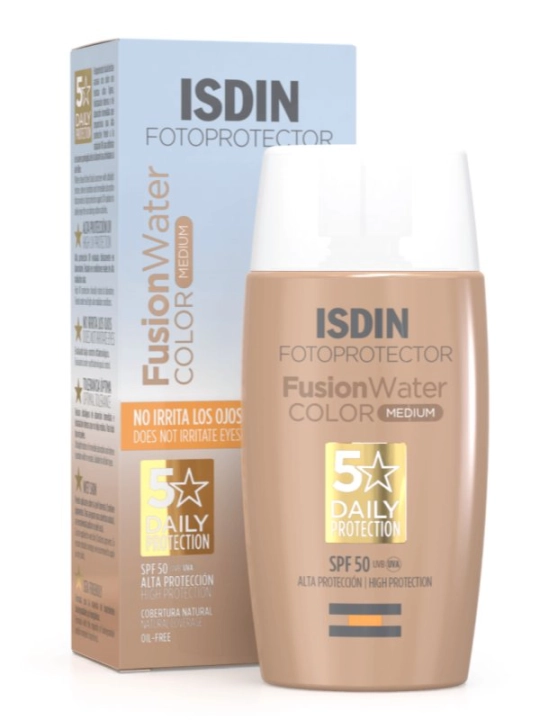 Fotoprotector Isdin Fusión Water Color Medium Spf50