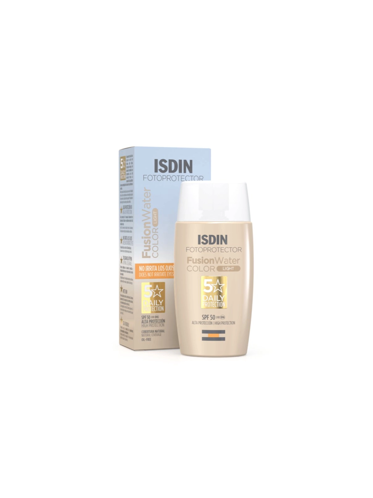 Isdin Fotoprotector FusionWater Color Light Spf50