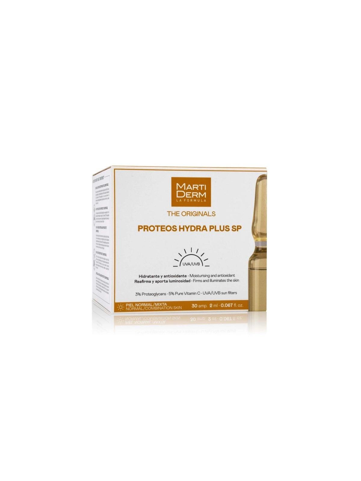 MartiDerm Proteos Hydra Plus SP 30 ampollas