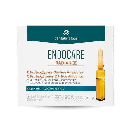 Endocare Radiance C Proteoglicanos Oil-free 30 ampollas