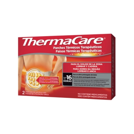 Thermacare Lumbar y Cadera 2 parches