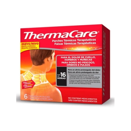 ThermaCare Cuello Hombros Muñecas 6 parches