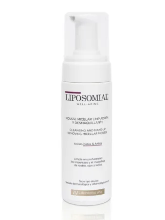 Liposomial Well-Aging Mousse Micelar Limpiadora y Desmaquillante