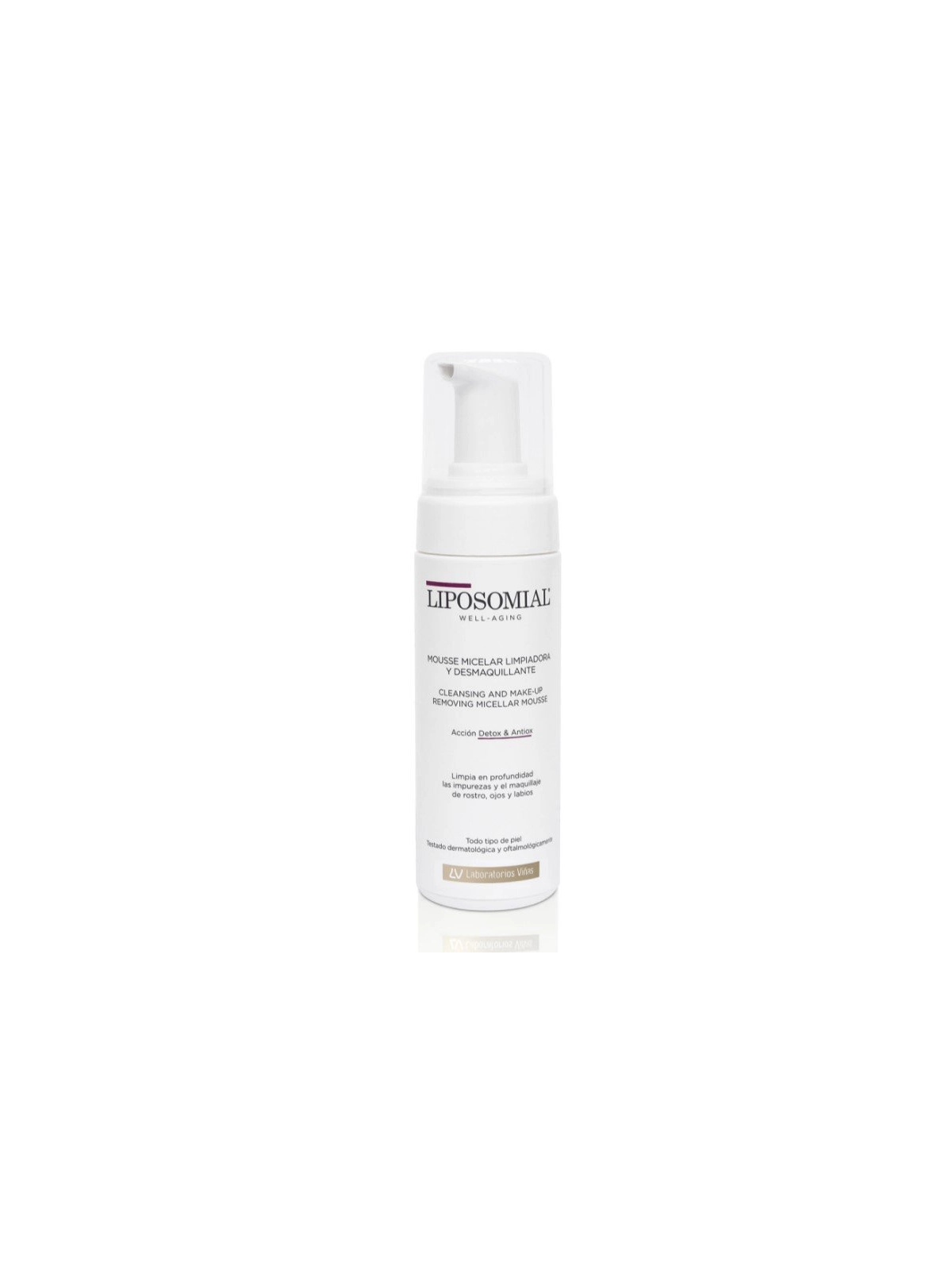 Liposomial Well-Aging Mousse Micelar Limpiadora y Desmaquillante