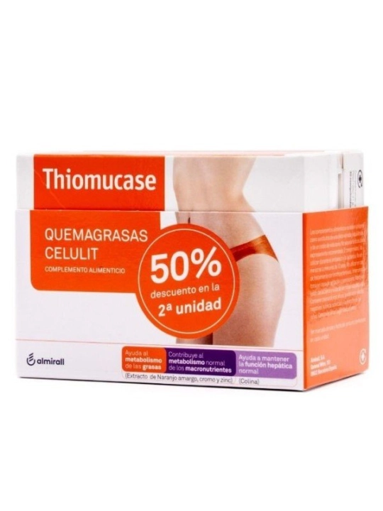 Thiomucase Quemagrasa Celulit 60+30 Pack