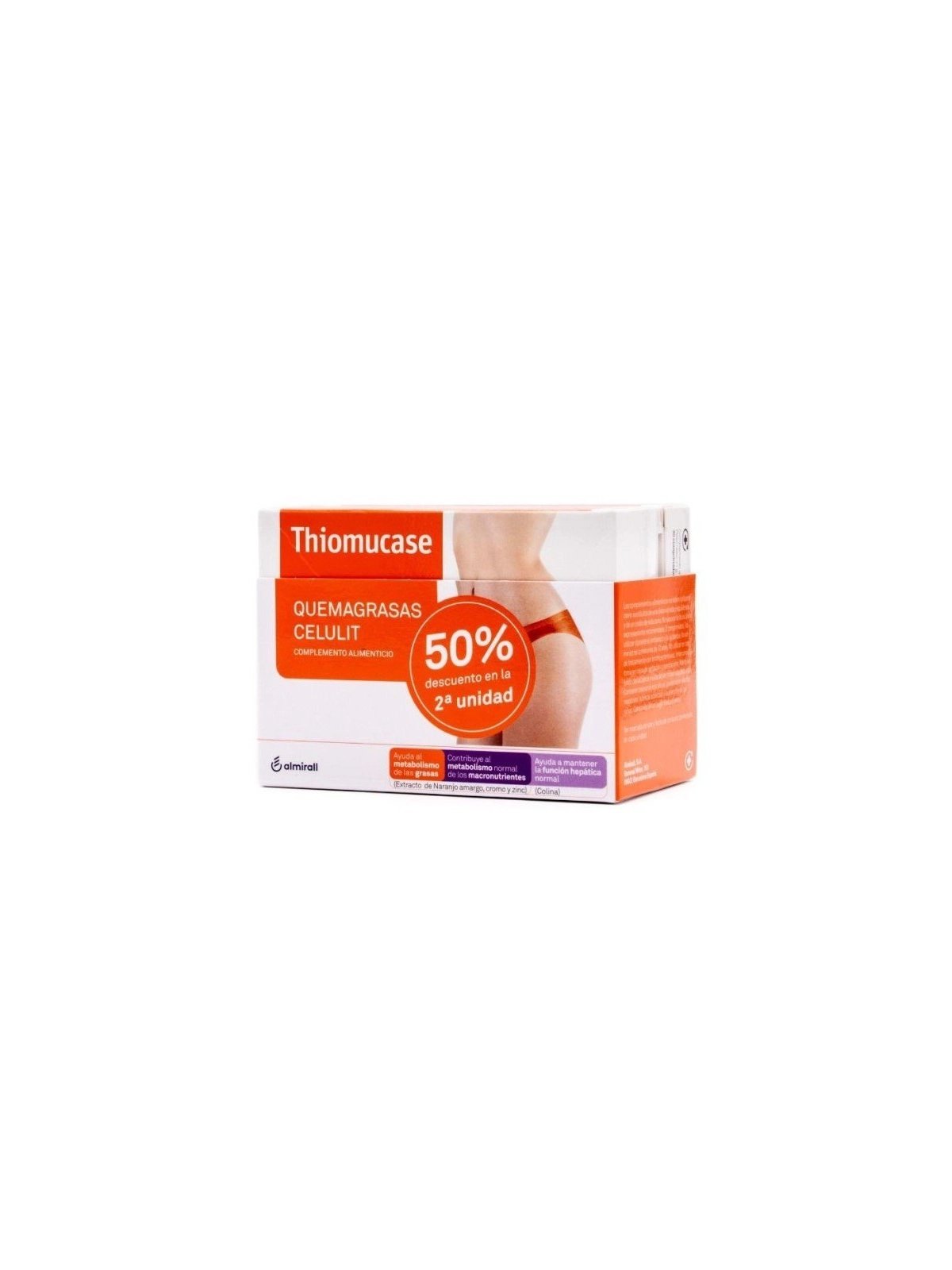 Thiomucase Quemagrasa Celulit 60+30 Pack