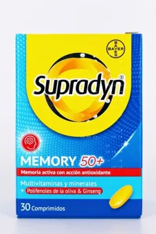 Supradyn Memory 50+ 30 comprimidos