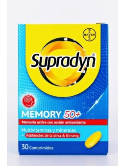 Supradyn Memory 50+ 30 comprimidos