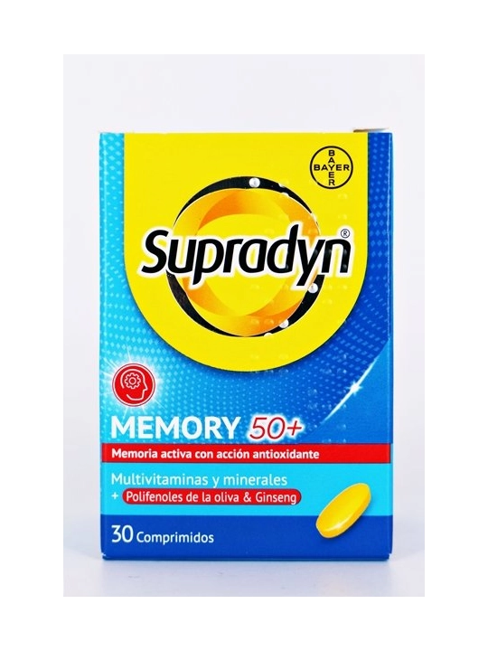 Supradyn Memory 50+ 30 comprimidos