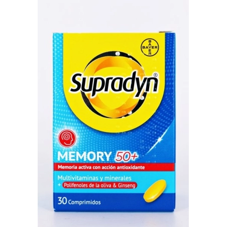 Supradyn Memory 50+ 30 comprimidos