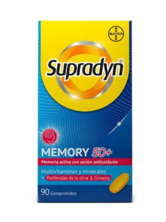 Supradyn Memory 50+ 90 comprimidos