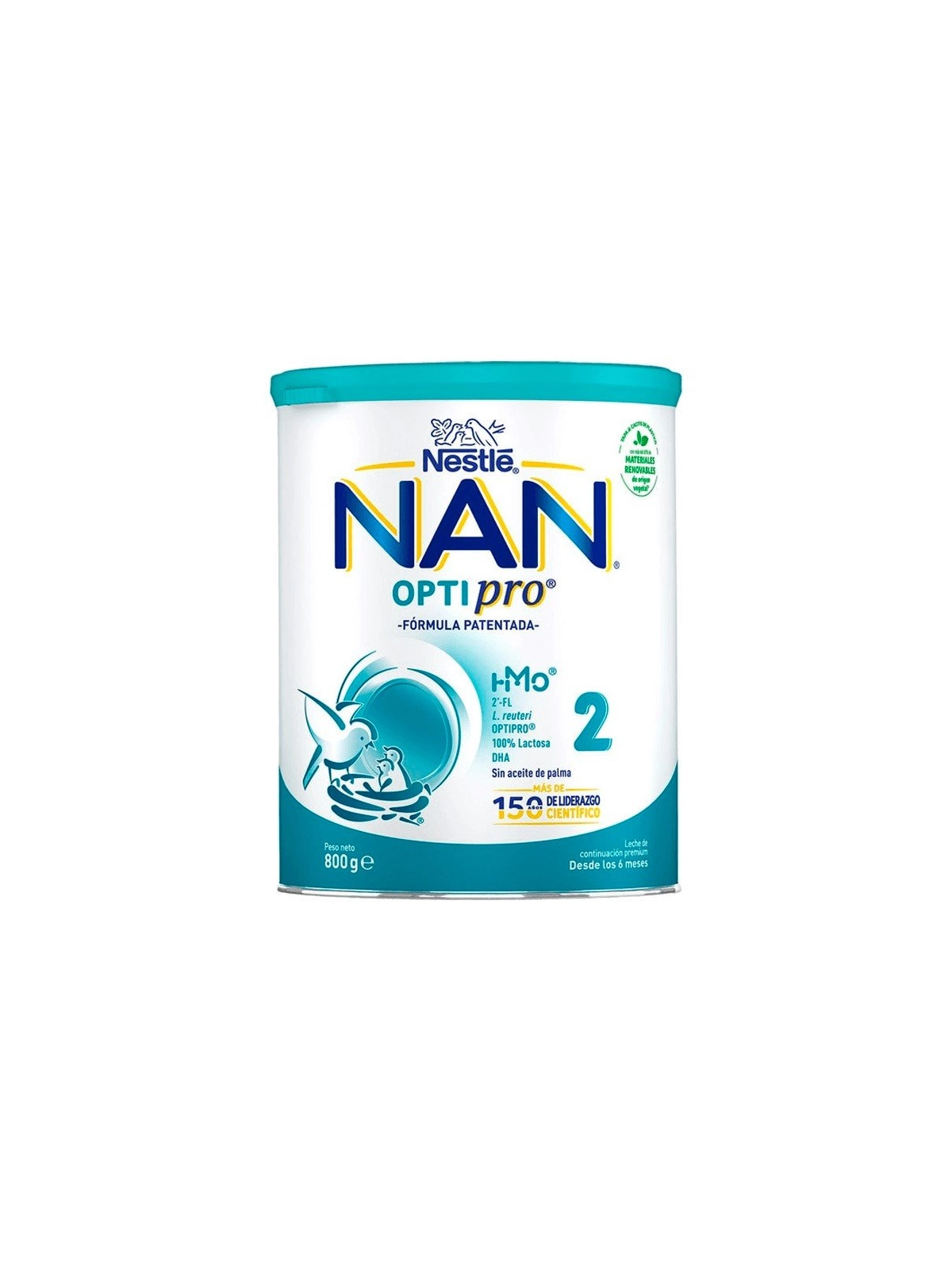 Nan OptiPro 2 Leche Continuación 800 gr