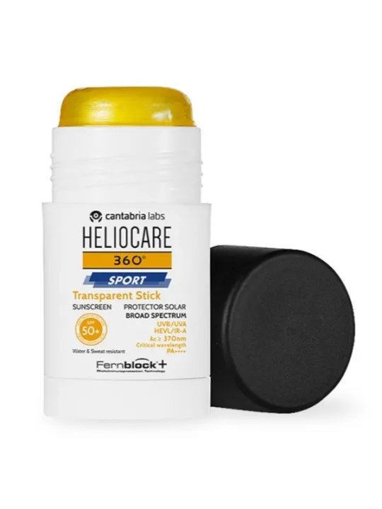 Heliocare 360º Sport Transparent Stick Spf 50+
