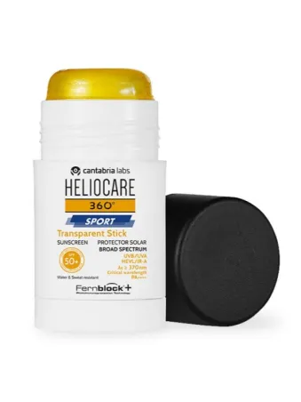 Heliocare 360º Sport Transparent Stick Spf 50+