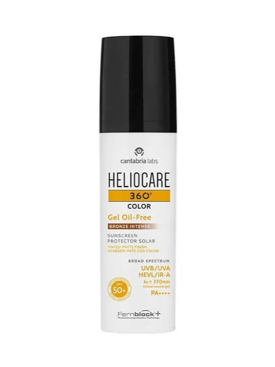 Heliocare 360º Color Gel Oil-Free Bronze Intense Spf50+