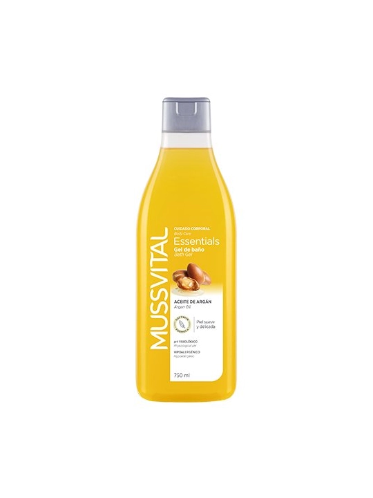 Mussvital Gel Baño Aceite Argán 750 ml