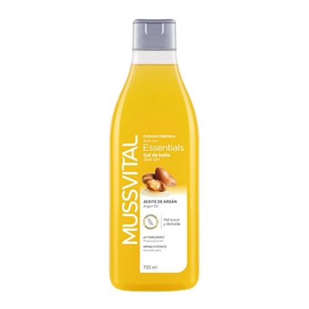 Mussvital Gel Baño Aceite Argán 750 ml