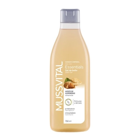 Mussvital Gel Baño Aceite Almendras 750 ml