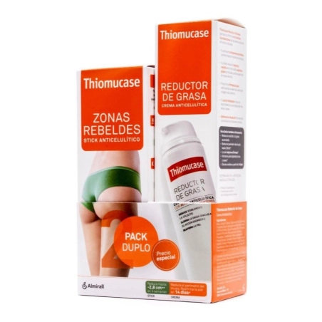 Thiomucase Reductor Grasa Pack Zonas Rebeldes